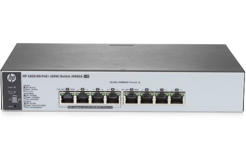 HP 1820-8G-PoE+ (65W) Switch